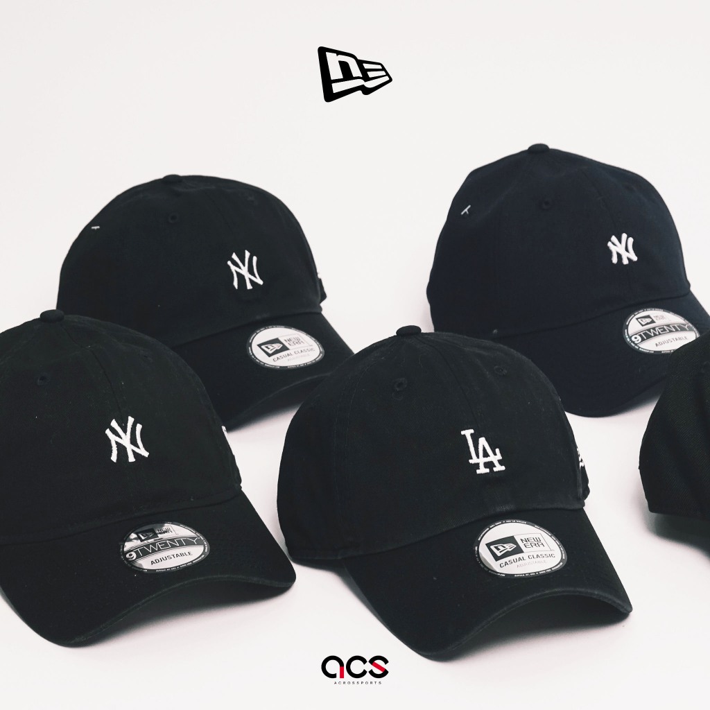 New Era 帽子 9FORTY 9TWENTY MLB 洋基 道奇 小LOGO 任選 酸洗 940 920【ACS】