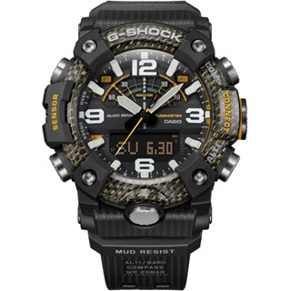 CASIO 卡西歐 G-SHOCK 極限運動 藍芽連線 多功能雙顯腕錶-GG-B100Y-1A