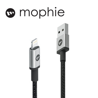mophie MFi認證【USB-A To Lightning】編織快速充電傳輸線100CM / 300CM
