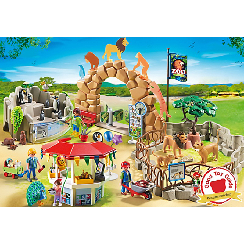 鍾愛一生 德國玩具 Playmobil 摩比 6634 動物園