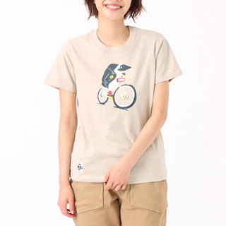 CHUMS My Summer Vacation T-Shirt短袖上衣 米灰-CH012176G057