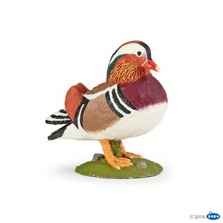 【法國PAPO純正品】51166 鴛鴦_精緻模擬動物模型 農場夥伴_環保安全_益智玩具 自然教材 生日禮品 擺飾_現貨