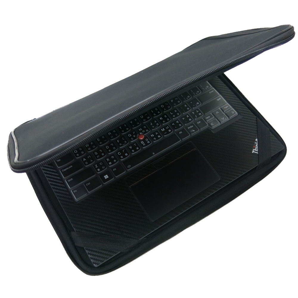 【Ezstick】Lenovo ThinkPad T14 Gen4 三合一超值防震包組 筆電包 組(13W-S)