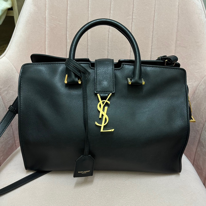 二手包況新 YSL Monogram系列/saint laurent 手提/肩背 醫生包