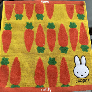 米F兔 可愛兔子 柔軟吸水全棉 大方巾 小毛巾