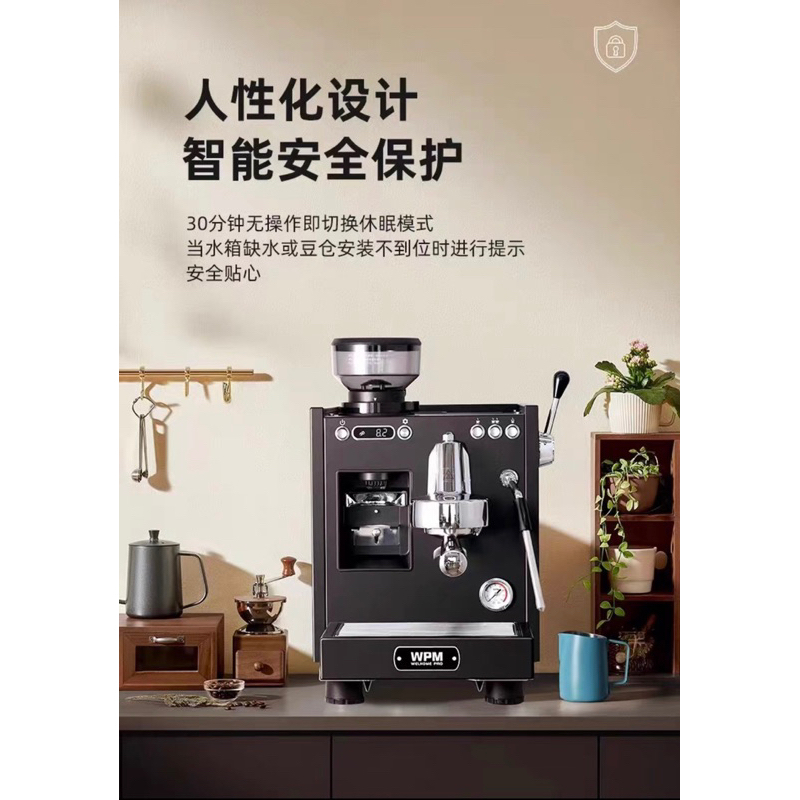 Welhome/惠家 KD-310GB半自動研磨沖泡家用一體式咖啡機 全新有新貨，現貨，保存一年