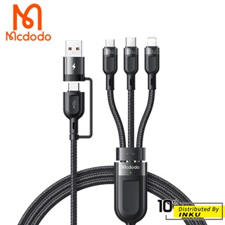 Mcdodo 麥多多 迅雷 二分三 充電線 Lightning TypeC Micro 快充 傳輸 1.2M 台灣公司貨