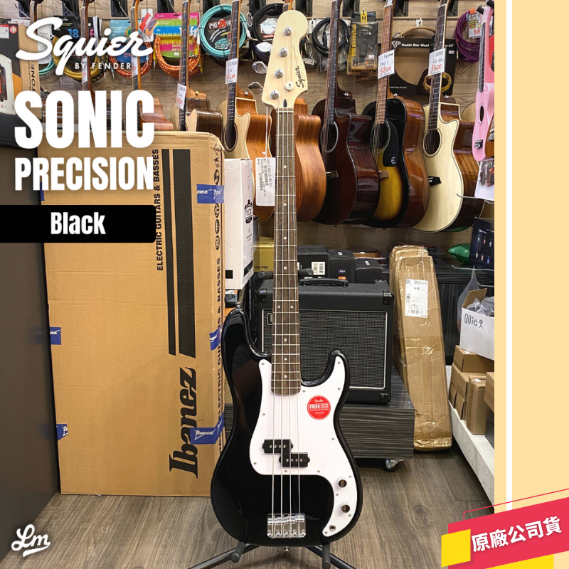 【LIKE MUSIC】入門首選 Squier Sonic PRECISION BASS 電貝斯 公司貨 P BASS