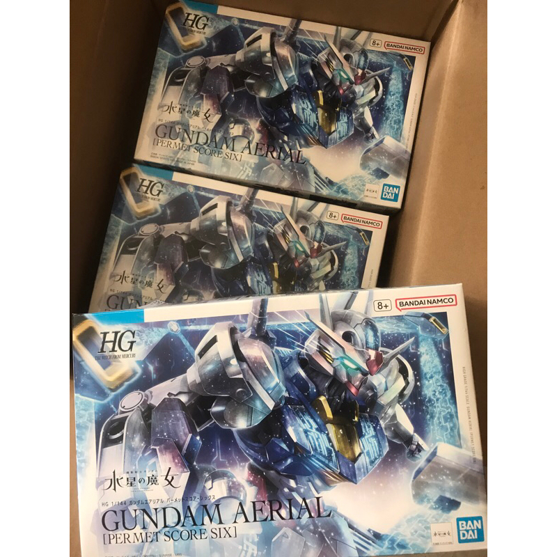 PB 現貨 HG 1/144 風靈鋼彈 帕梅特刻痕 6 水星的魔女 PERMET SCORE SIX 刻痕6階