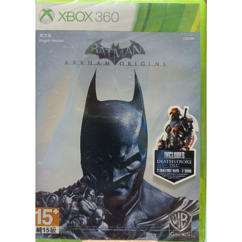 XBOX360遊戲 全新未拆 蝙蝠俠：阿卡漢始源ARKHAM ORIGINS