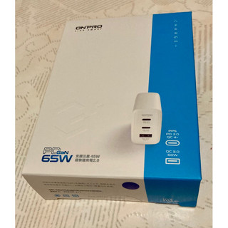 全新 USB插座頭/ONPRO UC-GAN65W 3孔快充充電器