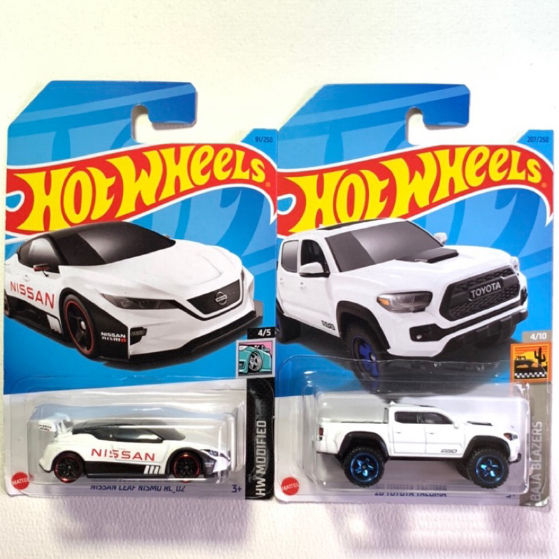 風火輪 Hotwheels Nissan Leaf Nismo RC 02+’20 Toyota Tacoma