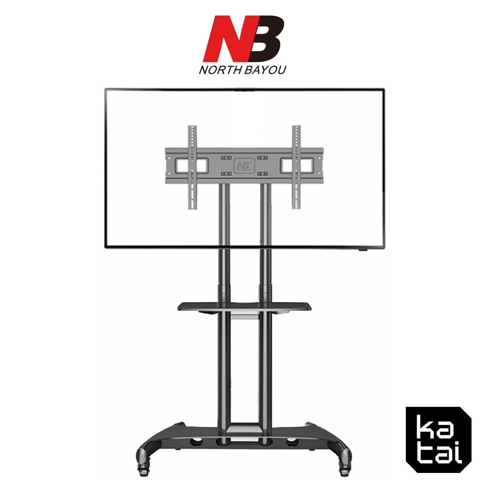 NB North Bayou 32-75吋可移動式液晶電視立架 破萬件銷售 AVA1500-60-1P
