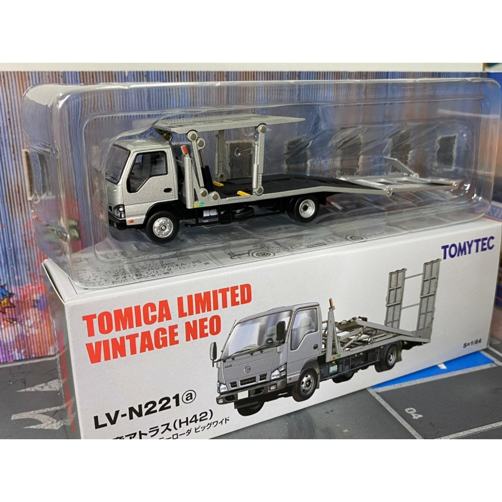 TOMICA-B08-已拆封-TLV-N221a 雙層花見台 灰