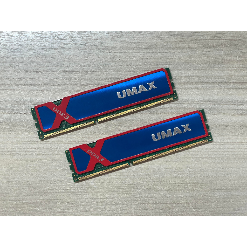 ⭐️【世成 UMAX 4GBx2 DDR3 1600】⭐️ 兩條4GB/雙通道/散熱片/終身保固