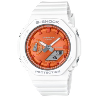 【聊聊甜甜價】CASIO G-SHOCK 冬季系列 繽紛金屬雙顯腕錶 GMA-S2100WS-7A