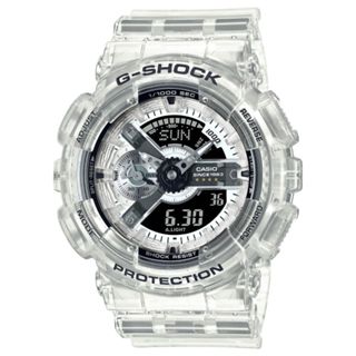【CASIO】G-SHOCK 全透明40週年限量款 經典大錶徑電子錶 GA-114RX-7A 台灣卡西歐公司貨