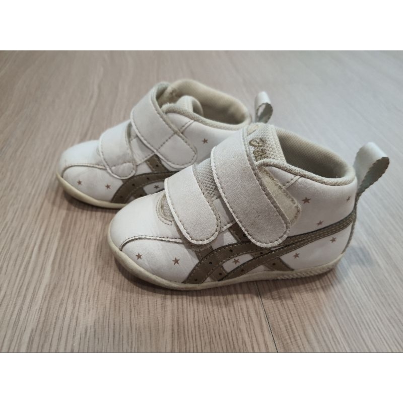 二手 寶寶 男童 女童 亞瑟士 白色 學步鞋