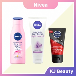 NIVEA White Night Nourish Lotion Deep Acne Attack Sabun Muka