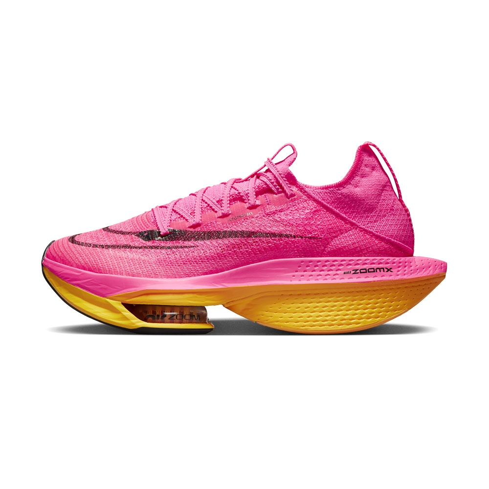 NIKE WMNS AIR ZOOM ALPHAFLY NEXT% 2 女慢跑鞋 桃紅橘-DN3559600