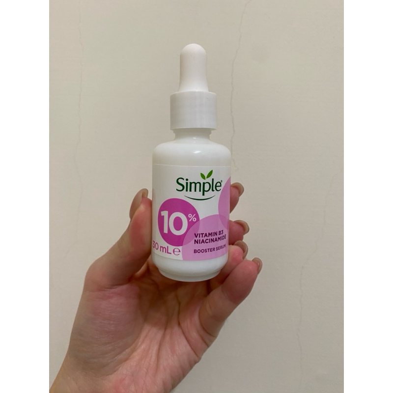 （全新）Simple清妍 超能10%菸鹼醯胺發光安瓶精華 30ml