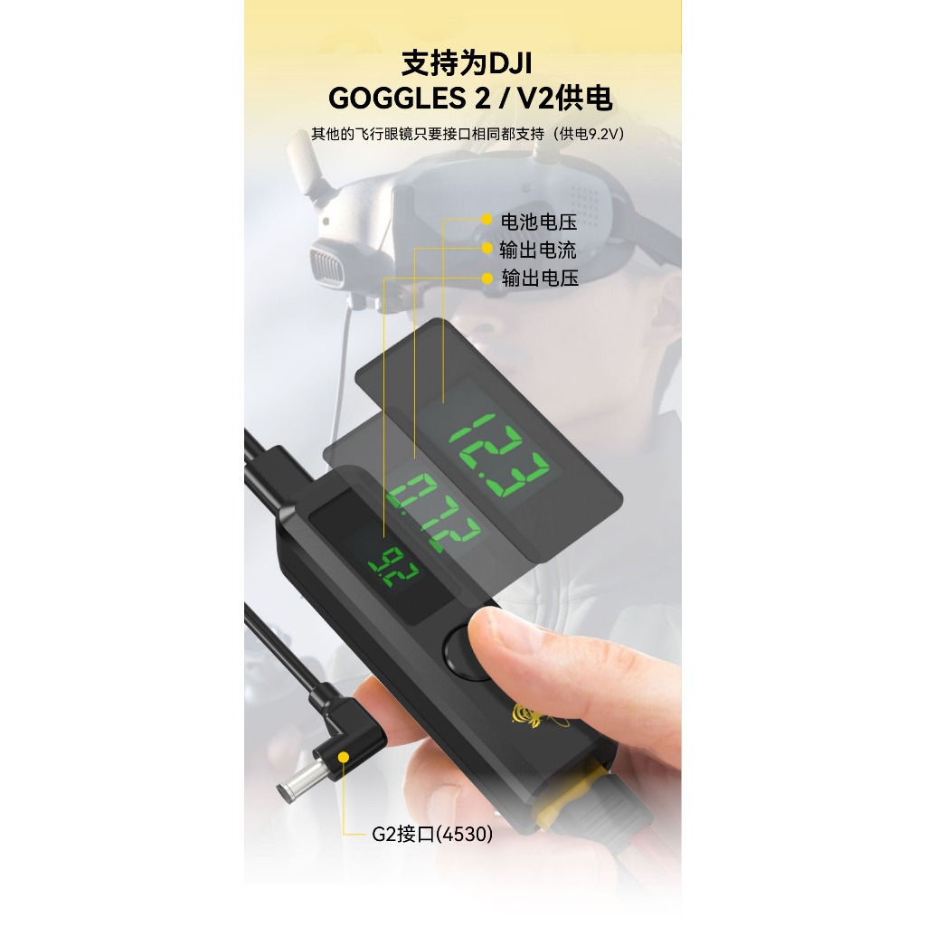 《炸機王》SpeedyBee Goggles BEC  DJI  肥鯊 眼镜 20W 快充3-6S 穿越機