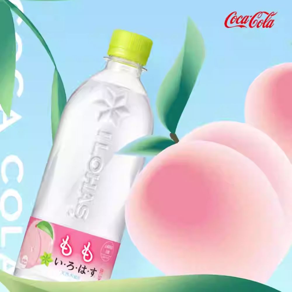 【預購商品】水蜜桃風味天然水540ml/1箱24瓶（預計7月份初開始出貨）