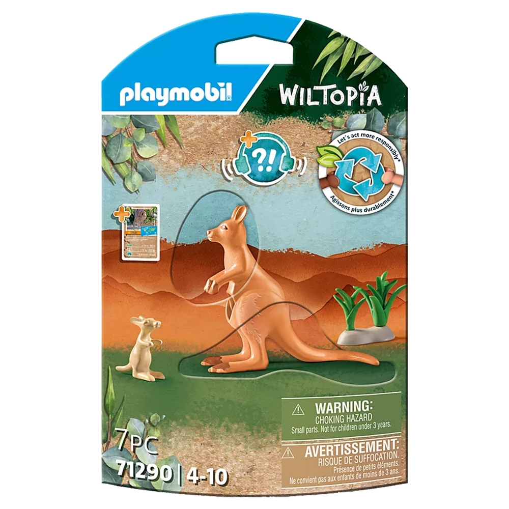 playmobil 摩比人積木 Wiltopia 袋鼠 PM71290