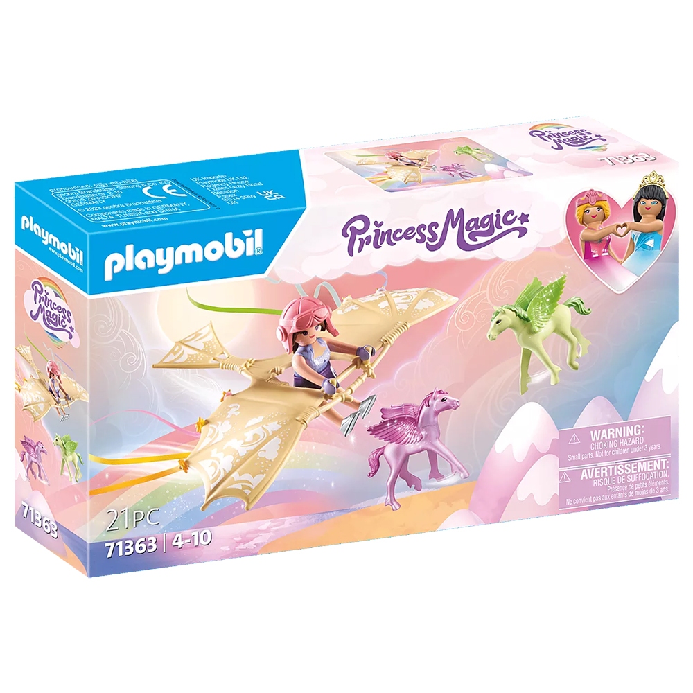 playmobil 摩比人積木 魔法公主-飛馬與飛翔女孩 PM71363
