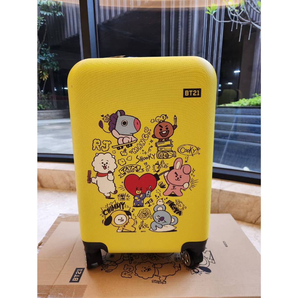 BTS 聯名行李箱 全新一只 現貨20吋  輕旅行必備!