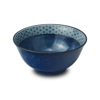 【堯峰陶瓷】日本美濃燒葉青系列 4.8吋多用井 缽 碗公單入 | 拉麵碗 | 親子井碗 | 烏龍麵碗