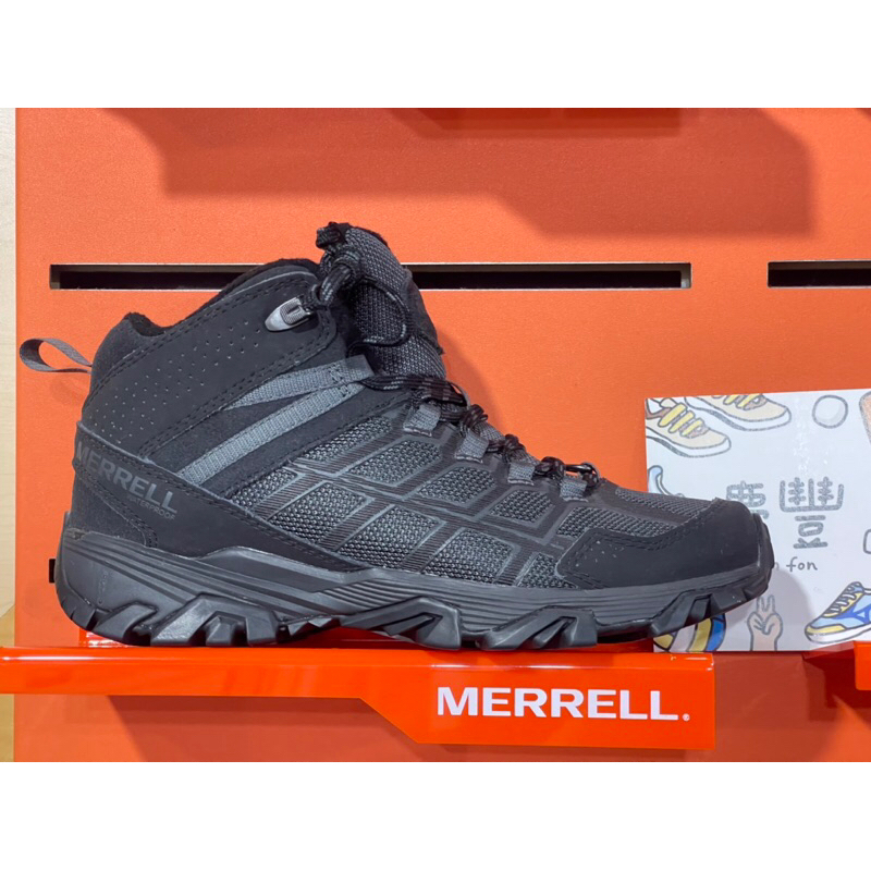 大灌體育👟 MERRELL 登山鞋 防水 MOAB FST 3 WP 女健行J036466