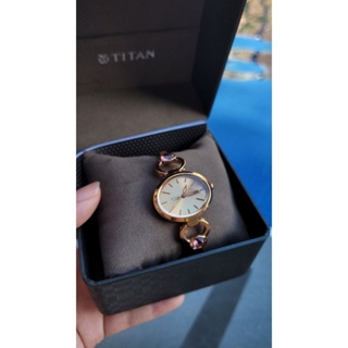 TITAN Rage Viva Rose Gold Dial Analong Day and Date 手錶 女錶