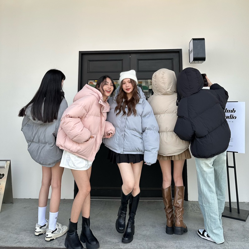 命定款比男友還暖的連帽麵包外套（現貨)