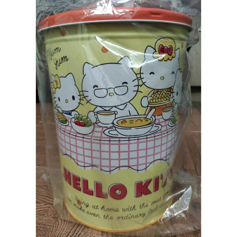 [現貨］Hello kitty 海苔脆餅桶 點心 零食