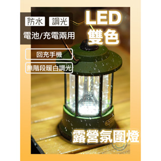 【臺灣現貨】復古燈 LED 氣氛燈 復古檯燈 露營燈 復古媒油燈 媒油燈 露營提燈 充電露營燈【ULife生活選品】