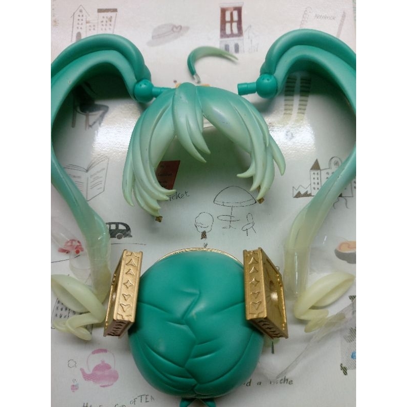 gsc 黏土人前後髮殺肉 有瑕疵 初音未來交響樂5th Anniversary Ver.