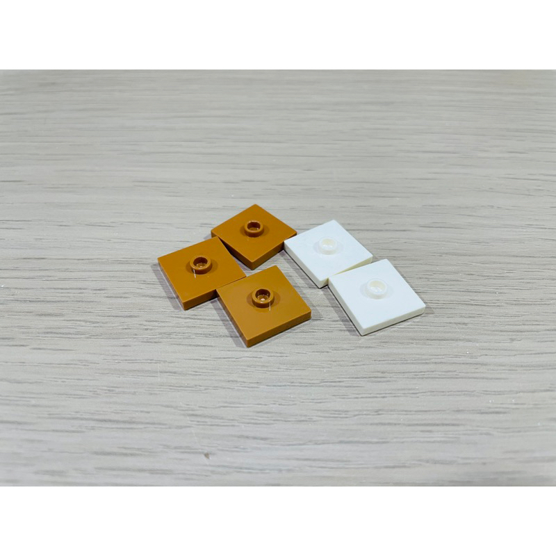 LEGO正版樂高 9.5成新 87580 2x2板/1豆