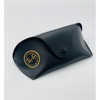 👍高階鏡盒👍[檸檬眼鏡] RayBan 雷朋眼鏡盒高質感 原廠墨鏡皮盒 大弧度墨鏡專用 (不附原廠眼鏡布)💕