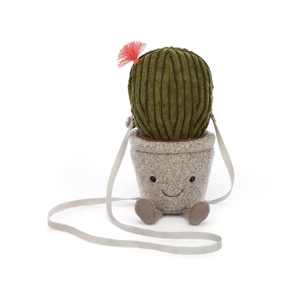 【樂森藥局】英國 JELLYCAT Amuseable Cactus Bag 趣味仙人掌斜背包 玩偶包包