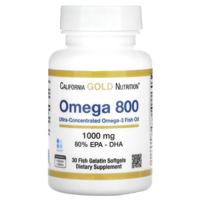 《現貨》Omega 800 特濃縮 Omega-3 魚油 30/90顆