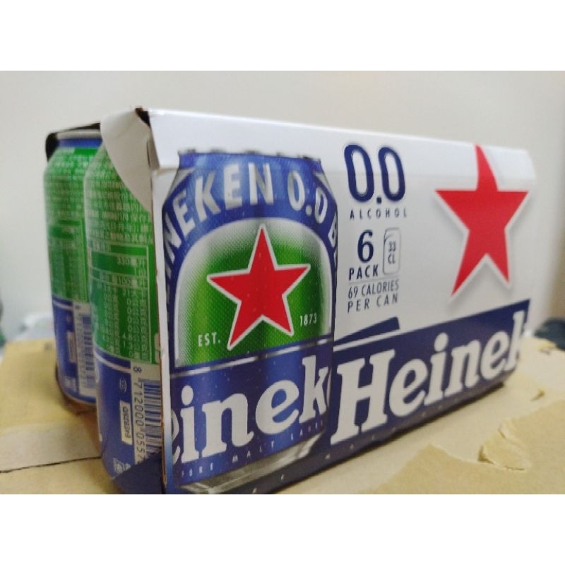 海尼根0.0零酒精-鋁罐裝330mlx6入
