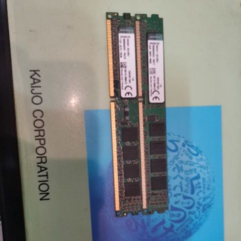 桌上型電腦記憶體- Kingston 金士頓 DDR3-1600 雙通道 4G*2共4GB不分售 窄版