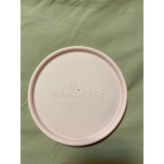 Miniware 麥片碗矽膠保鮮蓋 二手 粉紅色