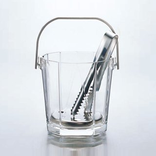 【日本ADERIA】 八角型玻璃冰桶 900ml《拾光玻璃》
