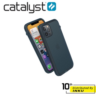 CATALYST 適用iPhone12 mini/12/Pro/Pro Max 防摔耐衝擊保護殼 透黑 透明