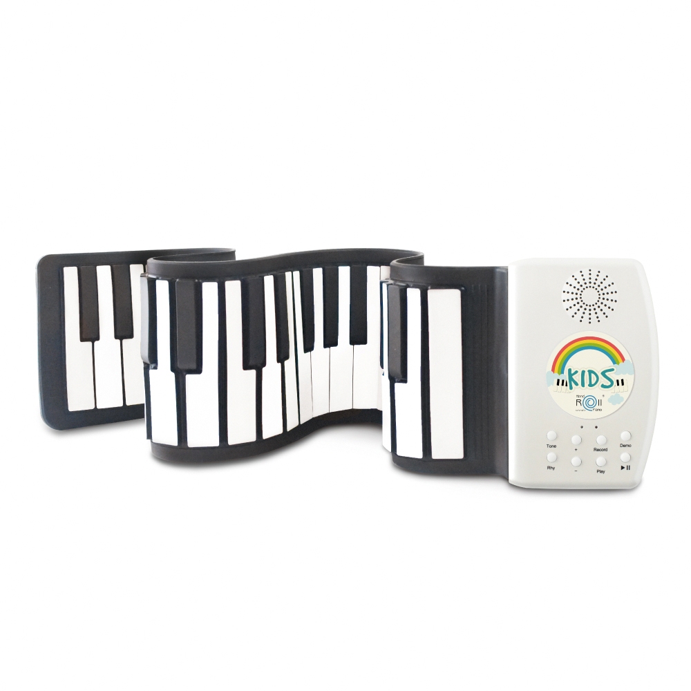 【山野樂器】49鍵手捲鋼琴 USB充電版 薄型矽膠電子琴