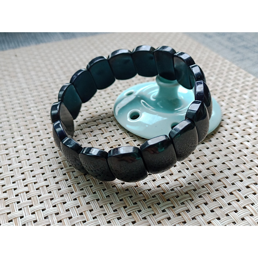 天然舒俱萊 蘇紀石 黑紫藍舒寬版手排  舒俱萊手環