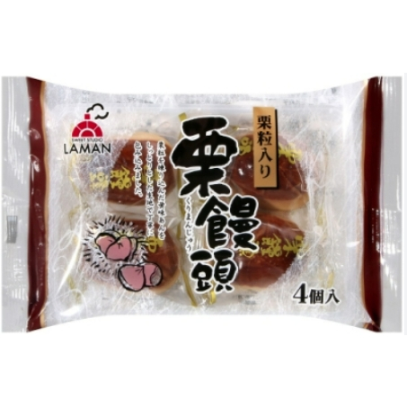 日本栗饅頭小包裝(4入)64g/蝦皮代開發票