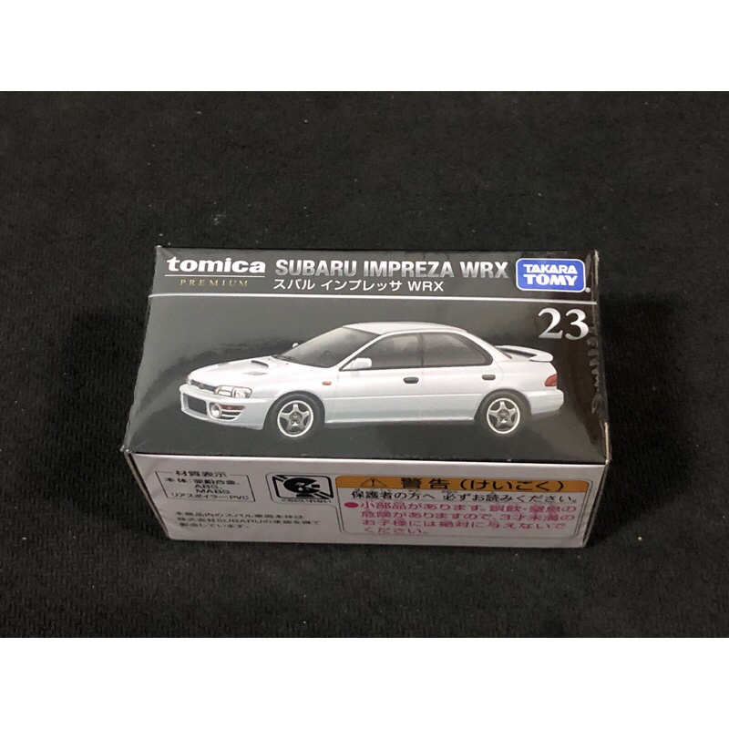 多美 tomica 黑盒 premium 23 速霸陸 subaru 硬皮鯊 impreza wrx